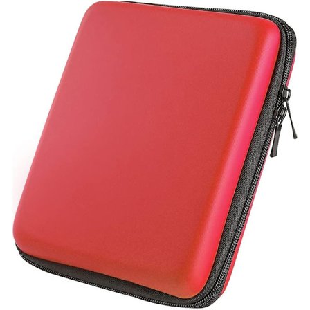 2025 Ny Modell Skyddande Resefodral För Inbyggd Spelförvaring Med Dubbel Dragkedja - Rosa