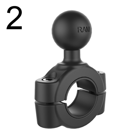 Adattatore RAM Mounts Torque Manubrio Tubolare