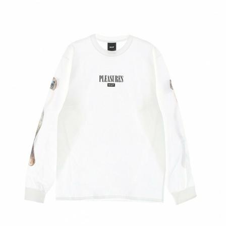 HUF Long Sleeve Tops Hvid, Herre
