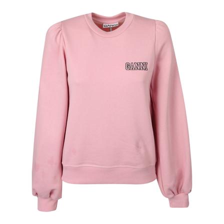 Ganni - Hoodies - Rosa - Dam - Storlek: Xs, Dam, Storlek: XS