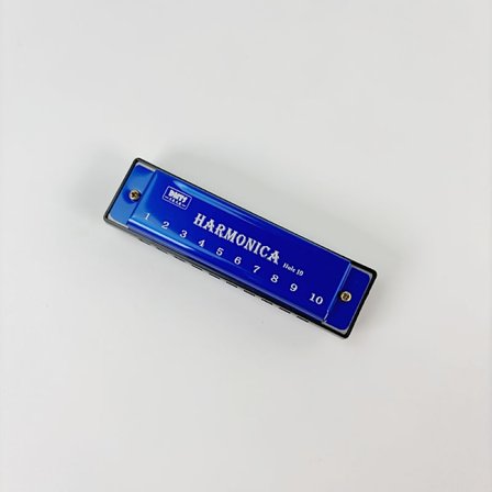 Mundharpe - C-dur skala Miwayer-professionel 10-hullers mundharpe, metalorgel til munden, musikinstrument til begyndere