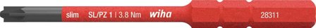Wiha slimBit 34589 Ruuvauskärki PlusMinus/Pozidriv, 75 mm, 1000 V SL/PZ1x75 mm, Koneiden tarvikkeet & käyttöosat