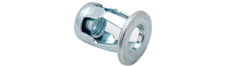 Ejot 595066 Metallexpander för tunnplåt, FZB, 100-pack Greppområde: 0-8 mm, Infästning