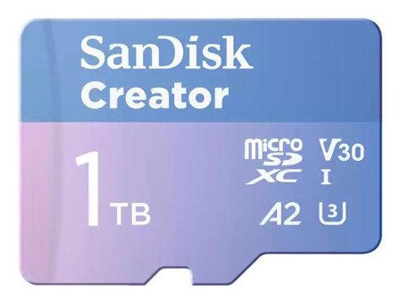 Sandisk Extreme microSD 1TB+SD 190MB/s Creator