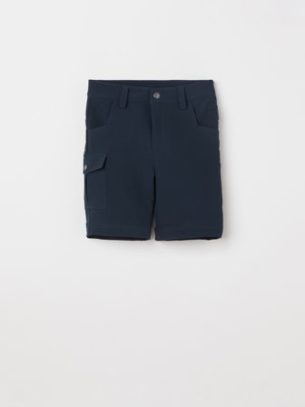 Vettähylkivät ulkoilushortsit, yksiväriset Polarn O. Pyret 134 lastenvaatteet blue