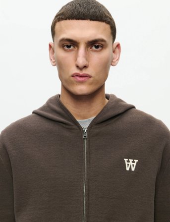 WOOD WOOD Wwcurt Zipper 25212 - Brown - L