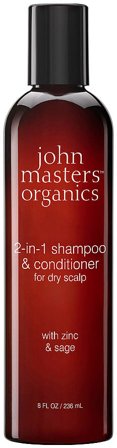 John Masters Organics Scalp Conditioning Shampoo with Zinc & Sage 236 ml, Hår, Shampoo, Hårshampoo