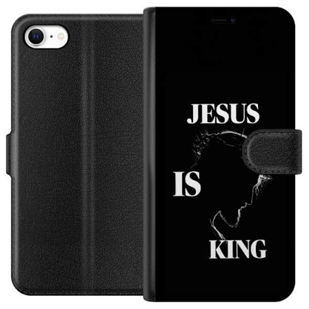 Kompatibel Tegnebogsetui til Apple iPhone 6 Farverige kawaii-figurer stakket lodret på en lilla baggrund med bløde former og en legende sød følels