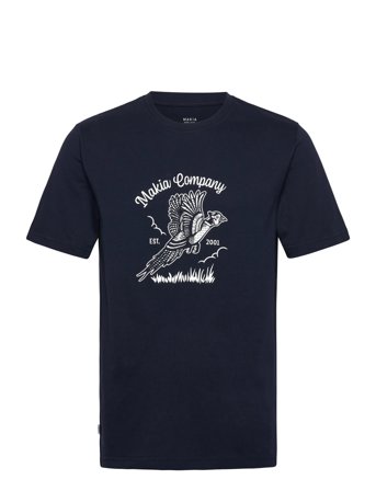 Makia Sprint T-Shirt - Navy - S
