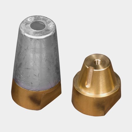 Anoda cynkowa Tecnoseal, do śruby napędowej, Ø16 mm x 1.5 mm/Ø22-25 mm - Jachtowa