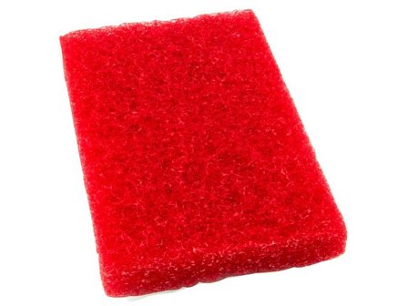 OSMO Skurblock OSMO Mini 95x155mm röd - Lyreco - Städ och hygien - Städredskap - Svampar och skurblock