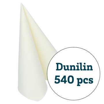 SERVIETT DUNILIN VANILJE 40X40