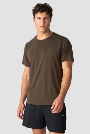 Stride T-shirt DriRelease Men Smokey Brown