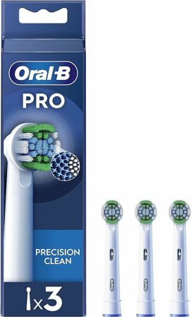 Oral-B Precision Clean Testine di Ricambio Spazzolino Elettrico 3