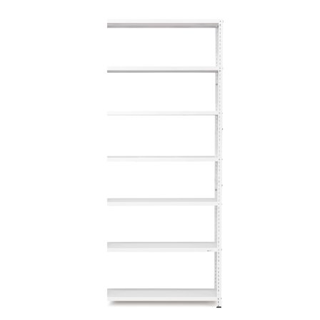 Regalsystem POWER Anbaumodul, 2500 x 1005 x 400 mm, grau