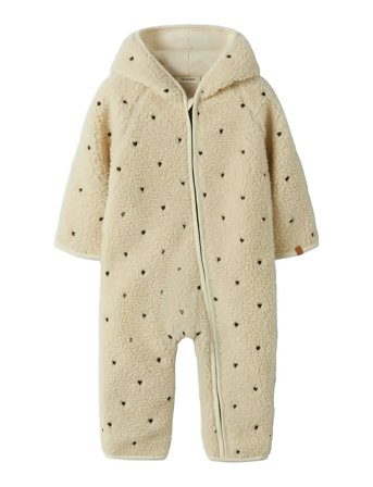 Nbnnalo Loose Suit Zip Lil Beige Lil'Atelier