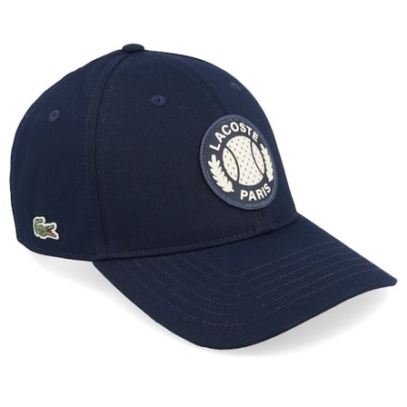 Lacoste - Blauw adjustable Cap - Casquette Navy Blue Adjustable @ Hatstore