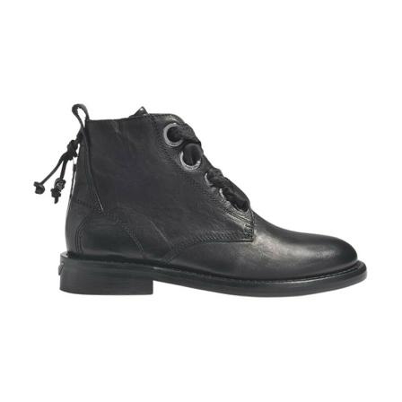 Zadig & Voltaire Laureen Roma Ankle Støvler in Black Leather Sort, Dame, Størrelse: 40 EU