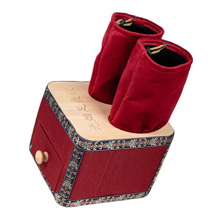 Fotterapiapparat Rökfri Ångare Fotutrustning Fot Moxibustion Låda