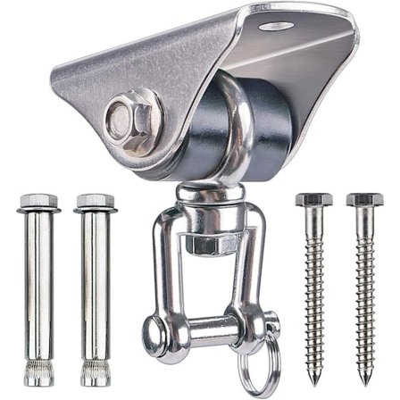 250 kg kapacitet 360° roterande takkrok gunga, avtagbar, gungkrok med SUS3