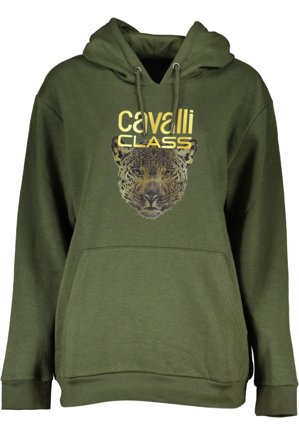 Cavalli Class Felpa Senza Zip Donna Verde