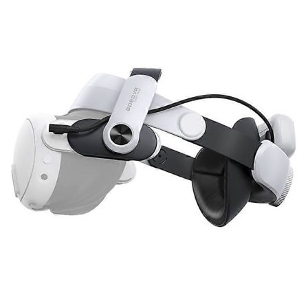 BOBOVR M3 Pro Kompatibel med Meta Quest 3S / 3 VR Headset Huvudrem 5200mAh Batteripaket Huvudband