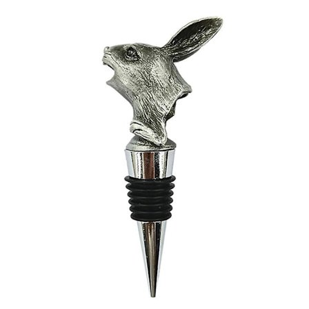 Pääsiäisaiheinen sarjakuva pupu viinipullon sulkija kaatonokka söpö kani sinkkiseos baarityökalu kotiin keittiöön häihin samppanja juoma vempain