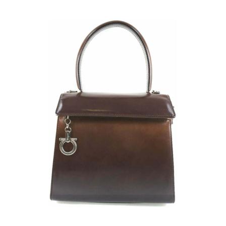 Salvatore Ferragamo Pre-owned, Pre-owned bag Bruin, Dames, Maat:ONE Size
