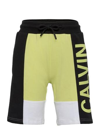 Colour Block Logo Jogger Shorts Shorts Sweat Shorts Multi/mönstrad Calvin Klein