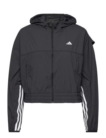 Hyglm Windb Outerwear Jackets Windbreakers Svart Adidas Performance*Betinget Tilbud