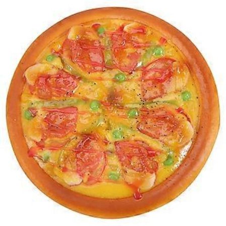 Simuloitu Pizza Koriste Leikki Pizza Lelu Pizza Näyttö Rekvisiitta Leipomokauppaan