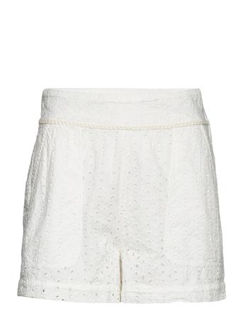 Shorts Selin Embroidery Anglai White Lindex
