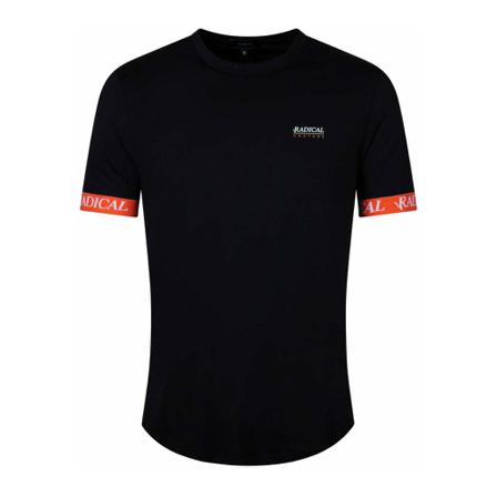 Radical, Lucio T-Shirt Zwart, Heren, Maat:XS