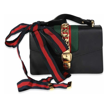 Gucci Vintage, Pre-owned Shoulder Bag Zwart, Dames, Maat:ONE Size