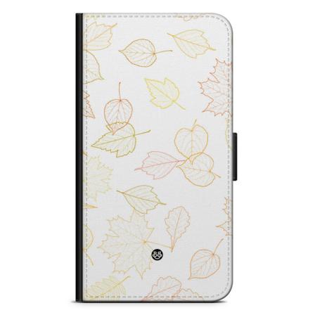 Bjornberry Fodral Samsung Galaxy S22 5G - White and Leaves