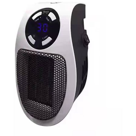 Sähkölämmitin Mini Ilmapuhallin Puhallinlämmitin Tehokas 500W Säädettävä Energiaa Säästävä Kylpyhuoneeseen Olohuoneeseen Toimistoon