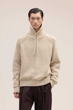 NN.07 Tristan Sweater Male White