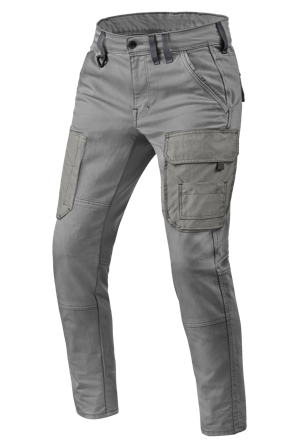 Blugi Moto Cargo REV'IT! Brant Slim gri W34 x L32