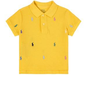 Kids - Ralph Lauren Yellow Polo Shirt With Logo Embroidery 4 Years - Tops - 4 years - Yellow - Mädchen