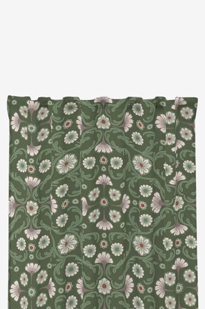 Redlunds - Malva multilengder - Grønn - Gardiner - 140X250 - Fra Homeroom