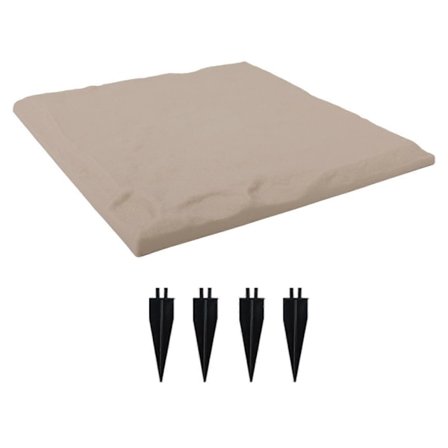 Udendørs Trædesten Vejrbestandig Have Gårdhave Plæne Dekorativ Sten Gangsti Belægningssten Rund Firkantet Sekskantet Landskabssten