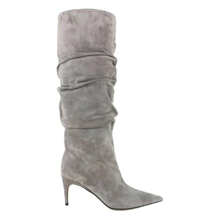 Sergio Rossi Laarzen , Grijs , Dames , Maat: 38 EU High heels