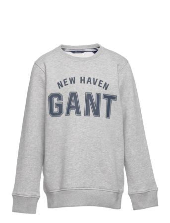 Logo C-Neck Grey GANT