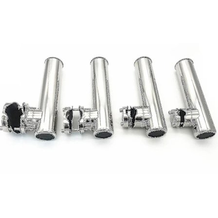 Rustfrit stål marine fiskestangholder, justerbar bådfiskestangholder til 19-25mm/28-32mm/43-51mm fiskeværktøj-XS1-