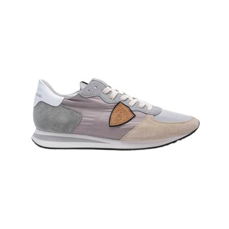 Philippe Model Tropez X - Baskets , Grijs , Heren , Maat: 43 EU Sneakers