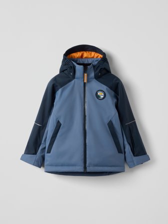 Polarn O. Pyret - Waterproof padded ski jacket POWDER - 104 - Childrenswear - blue