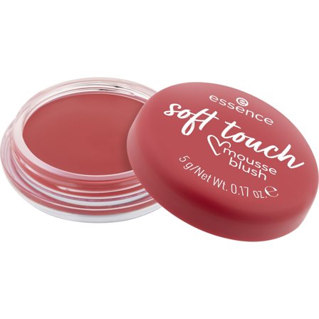 essence SOFT TOUCH MOUSSE blush 40-Blushing Berry 5g - Fard crema