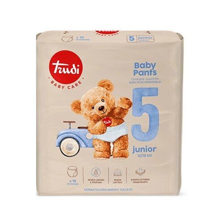 Trudi Baby Pants Pannolini a Mutandina Taglia 5 Junior 12-18 Kg