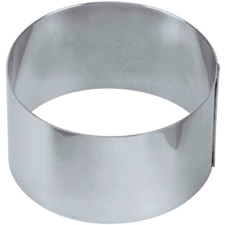 Städter Rund dessertform Ø8 cm - Sølv | KitchenOne