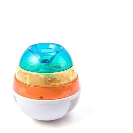 Husdjur hund godis dispensering leksak interaktiva hundar tumlare mat läckage leksaker